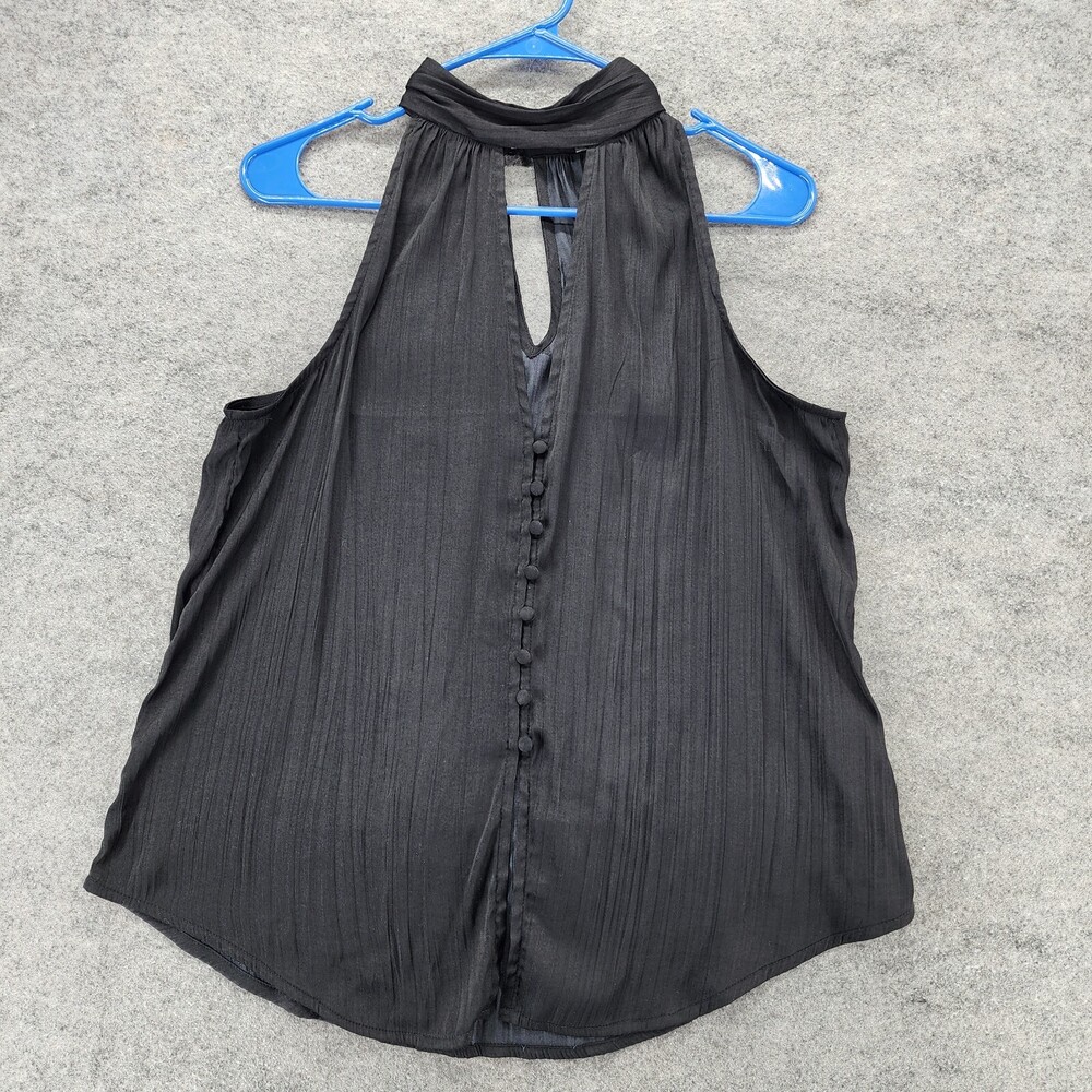 by Anthropologie Blouse Womens Small Sleeveless Black